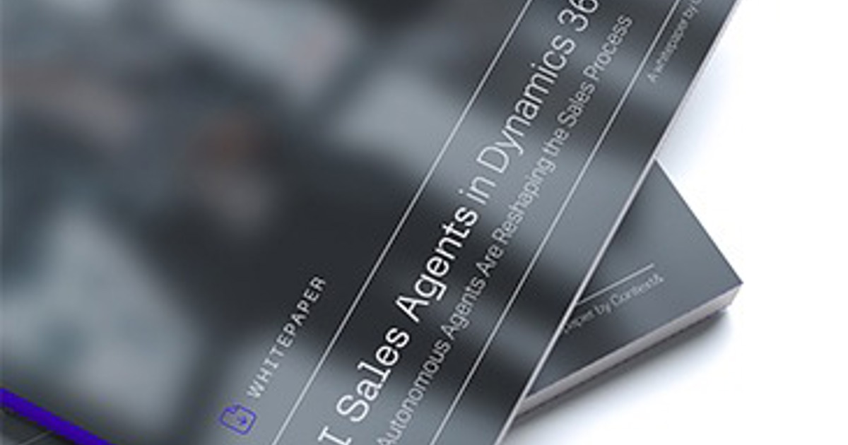 Dynamics 365 Sales Agents