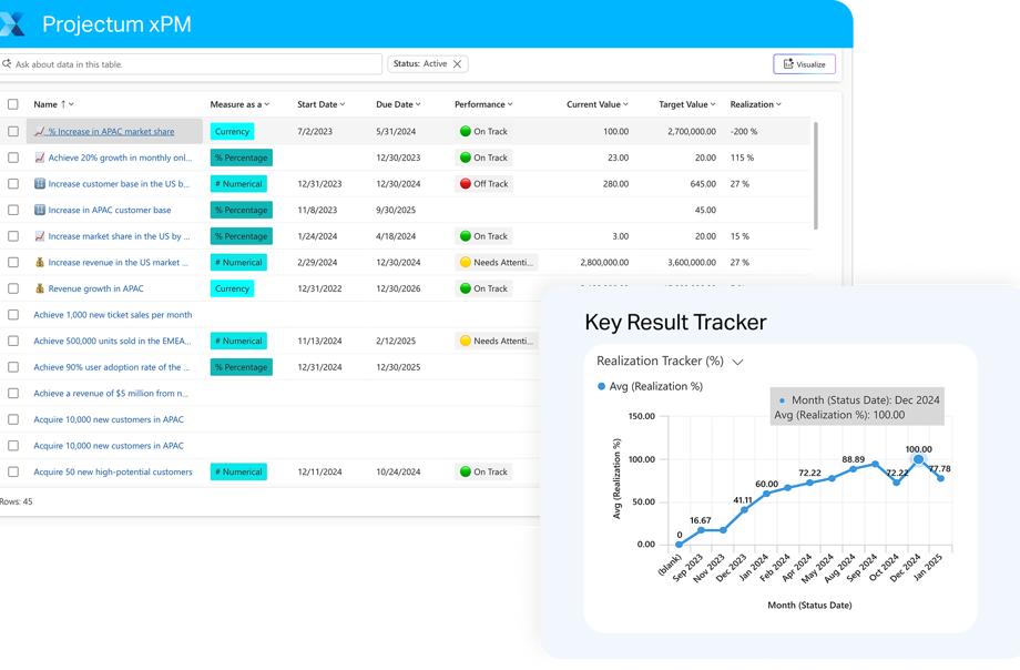 Projectum Logo Project Portfolio Management Software | Projectum xPM